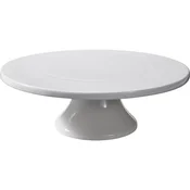 EXCELLENT Pladanj za torte porculan za posluživanje KO-210001740, bijeli, 28 cm