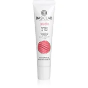 BasicLab Dermocosmetics Beauties balzam za sijoče ustnice s peptidi odtenek 230 Dusty Rose 15 ml