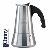 Forever Moka Pots Kafetiera Miss Conny / za 10 skodelic / inox / indukcija