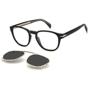 David Beckham DB1117/CS 807/IR ONE SIZE (50) Črna/Siva