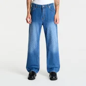 Jeans Daily Paper Faded Monogram Amba Jeans Mid Blue S