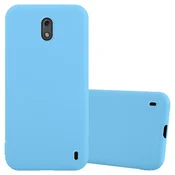 Cadorabo Cadorabo Case, združljiv z Nokia v Candy Blue - Zaščitni pokrov iz fleksibilnega silikona TPU, (20571500)