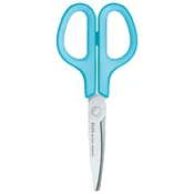 ŠKARE UREDSKE 17,5CM NEHRĐAJUĆI ČELIK ZA LJEVORUKE FITCUT CURVE SC-175SL PLUS.35055 SVIJETLO PLAVE B