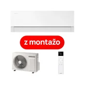 SAMSUNG klimatska naprava z montažo WindFree Premiere AR70H12C1AWXEU/AR70H12C1AWNEU, 3.5 kW