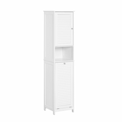 SoBuy SoBuy visoka omarica za kopalnico s perilom v beli barvi v stilu bohe, (20814723)