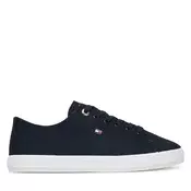 Tommy Hilfiger Superge Th Foxing Sneaker Canvas FW0FW09170 Mornarsko modra
