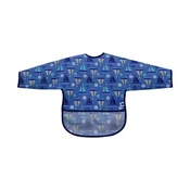 KikkaBoo Portikla sa rukavima i odeljkom za mrvice Boats Blue (KKB30024)