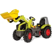 Rolly deciji traktor na pedale X-track Premium CLAAS sa kašikom, menjacem i kocnicom