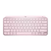 Tipkovnica Logitech MX Keys Mini, roza, SLO g.