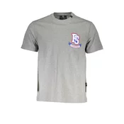 PLEIN SPORT MEN'S SHORT SLEEVE T-SHIRT GRAY