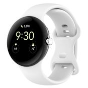 Silikonski pas za uro Google Pixel Watch 3 45mm - bel