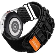 Overboard Najlonski pašček Runner za Samsung Galaxy Watch 4/5/6/7, črne barve