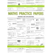 Maths Practice Papers for Senior School Entry - Answers and Explanations
