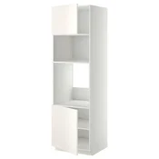 METOD Visoki element za ugradne uredaje, bela/Veddinge bela, 60x60x200 cm