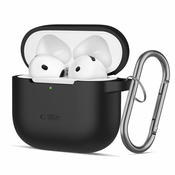 OVITEK TECH-PROTECT SILICONE HOOK APPLE AIRPODS 4 BLACK