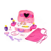 POLESIE Igracka Salon lepote Mala Princeza, 23 dela, U koferu, Roze
