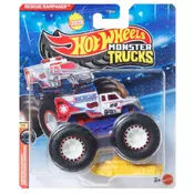 Hot Wheels Monster Trucks: Rescue Rampage monster avtomobilček 1:64 – Mattel