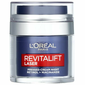 L´Oréal Paris Revitalift Laser Pressed-Cream Night Retinol + Niacinamide nocna krema za lice za sve vrste kože 50 ml za žene