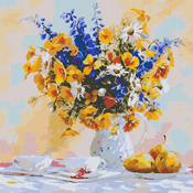 Ideyka Slikanje po številkah – Julij ©Ira Volkova 50 x 50 cm