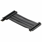 PHANTEKS Phanteks  PCIe vzpenjalni kabel  PCIe 4.0  PCIe x16 vtič\, PCIe x16 vtičnica  0.22 m  črna  vtičnica pod kotom 90°  PH-CBRS4.0_FL22, (20414683)