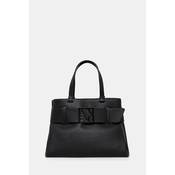 ARMANI EXCHANGE Nakupovalna torba  črna