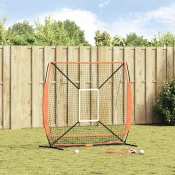 Baze i Softbol Crna 180 x 90 x 153 cm Poliester