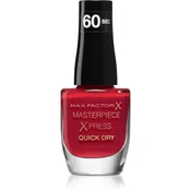 Max Factor Masterpiece Xpress Quick Dry hitrosušeč lak za nohte 8 ml odtenek 310 She´s Reddy