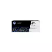 HP toner LaserJet 508X za 12.500 strani (CF360X), črn