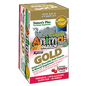 Animal Parade GOLD Multivitamin trešnja - 60 liz. tabl.