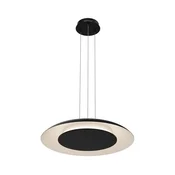 LED luster na sajli PIATTINO LED/30W/230V 2700/3200/4000K, precnik 40 cm, crna