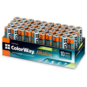 ColorWay Alkalne baterije AAA/ 1,5 V/ 40 kosov v pakiranju