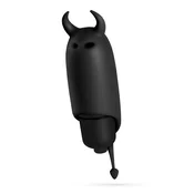 Crushious O-Pet Devil Vibrating Bullet Black 10 Modes Compact Design EX25744