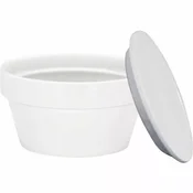 Gastro okrogel pokrov 15 cm siv