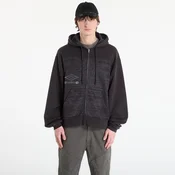 Mikina Umbro by SlamJam Compact Masked Zip Hoodie Washed Black S