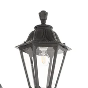 Fumagalli LED stebriček Ricu Bisso/Rut 2flg. 2700K črna - Antični - Plastika