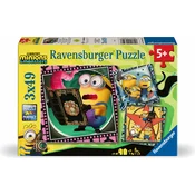 Ravensburger - Puzzle 3x49 Pripadniki - 40 - 99 kosov