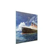 shumee STEKLENA DESKA ZA REZANJE 45x52 TITANIC