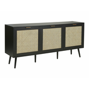 Omarica Berwyn 148 Črna, Beige, 71x150x40cm, MDF plošča, Iverna plošča