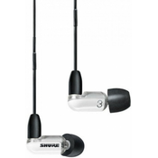 Slušalice s mikrofonom Shure - Aonic 3, bijele