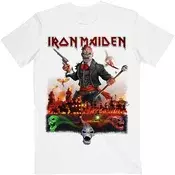 Iron Maiden Legacy of the Beast Live In Mexico City (Back Print) White M Majica