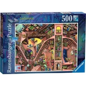 Ravensburger Sestavljanka Absurdna knjižnica 500 kosov