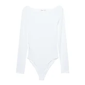 Pull&Bear Bodi majica bela