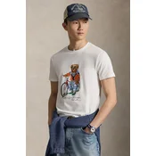 Polo Ralph Lauren Majica  oranžna / rdeča / črna / bela