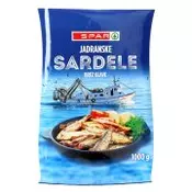 JADRANSKE SARDELE BREZ GLAVE, SPAR, 1KG