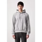 The North Face pulover s kapuco moški z bombažem Evolution