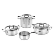 Stainless steel cookware set, 7 pieces, Signature - BRA