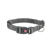 Trixie ovratnica za pse Premium XS-S 22-35 cm/10 mm siva