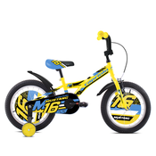 CAPRIOLO djecji bicikl BMX 16HT MUSTANG plavo/žuti