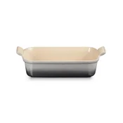 Posoda za pečico HERITAGE 26 cm, 2,4 l, FLINT, kamnita posoda, Le Creuset
