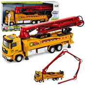 Concrete Pump Truck with Lights, Sounds, Water, Drive 1:40